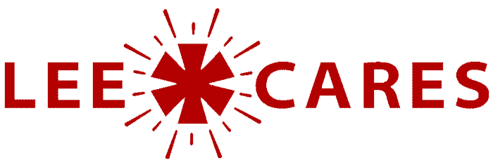 Lee Cares Logo