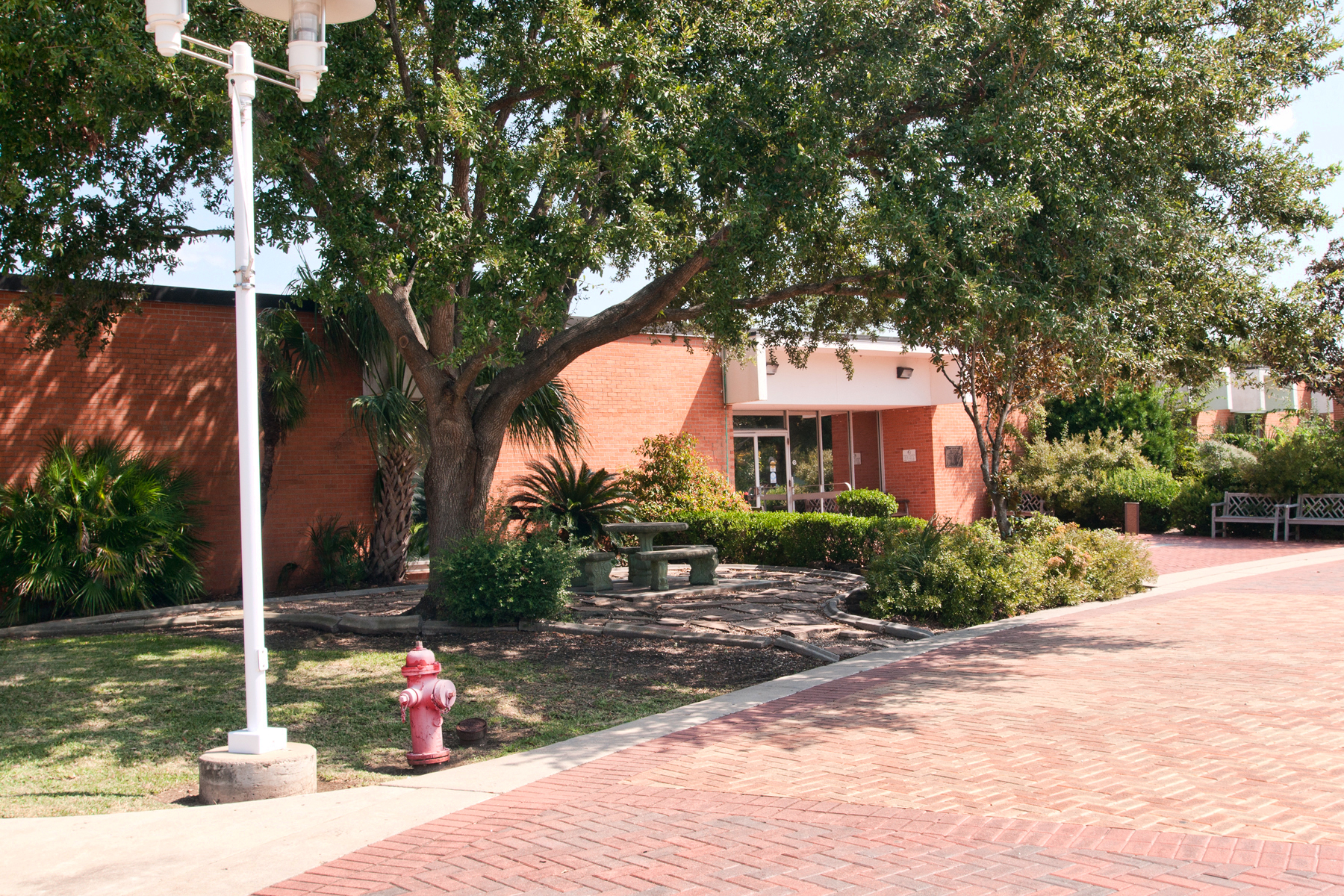 External view of Moler Hall